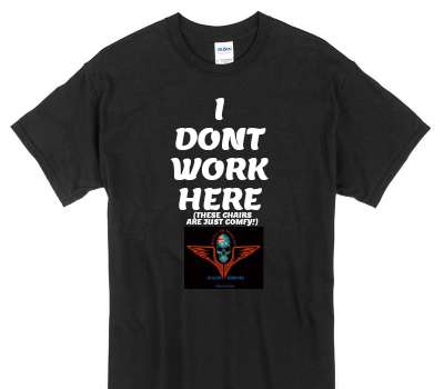 Custom Gildan 100% Cotton Black T-Shirt