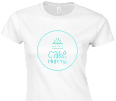 Custom Womens Soft Style 100% Cotton White T-Shirt