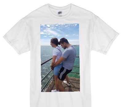 Custom Gildan 100% Cotton White T-Shirt