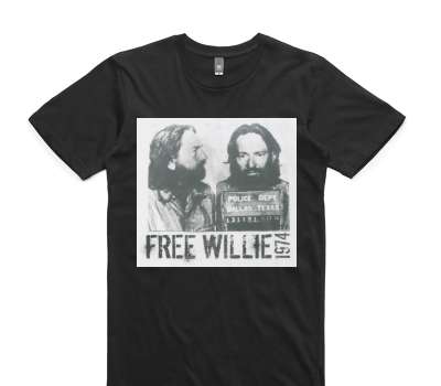 Custom AS Colour 100% Cotton Black T-Shirt