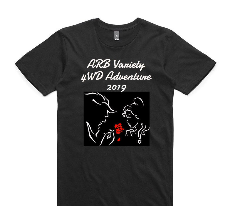 Custom AS Colour 100% Cotton Black T-Shirt