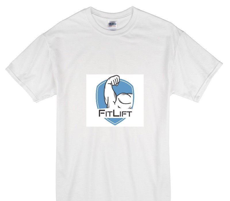 Custom Gildan 100% Cotton White T-Shirt