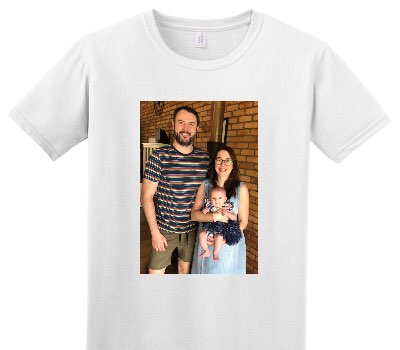 Custom Adult Soft Style 100% Cotton White T-Shirt