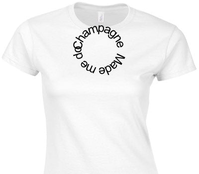 Custom Womens Soft Style 100% Cotton White T-Shirt