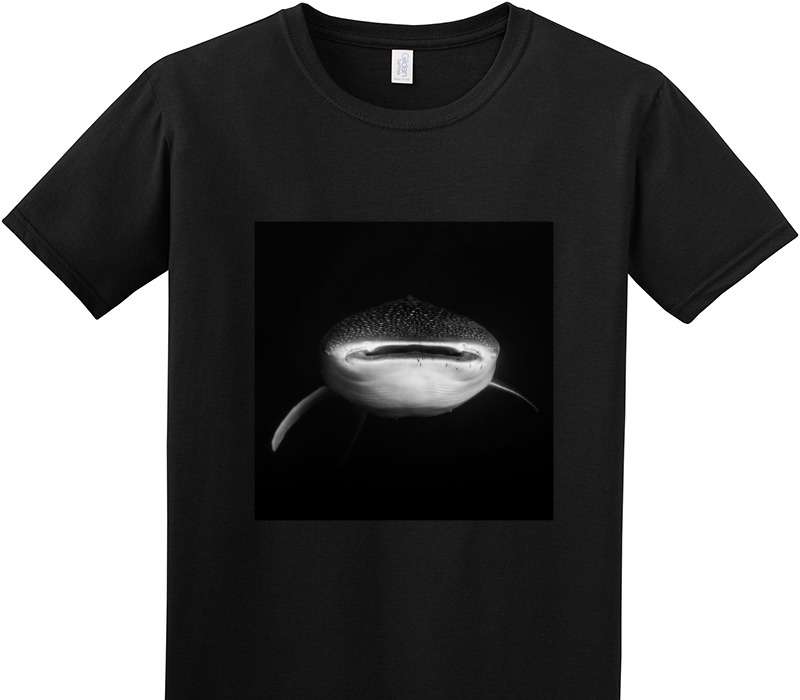 Custom Adult Soft Style 100% Cotton Black T-Shirt