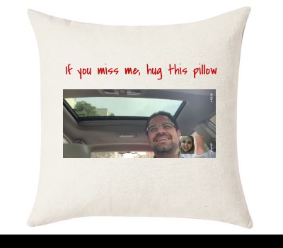Custom Cushion Cover 50cm x 50 cm Off White
