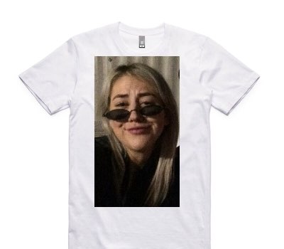 Custom AS Colour 100% Cotton White T-Shirt