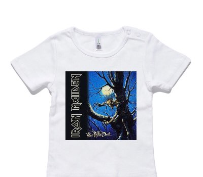 Custom AS Colour White Baby T-Shirt