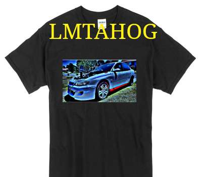 Custom Gildan 100% Cotton Black T-Shirt