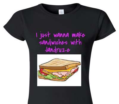 Custom Womens Soft Style 100% Cotton Black T-Shirt