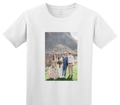 Custom Adult Soft Style 100% Cotton White T-Shirt
