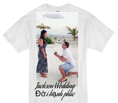 Custom Gildan 100% Cotton White T-Shirt
