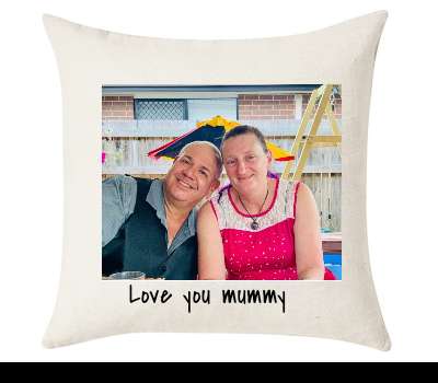 Custom Cushion Cover 50cm x 50 cm Off White