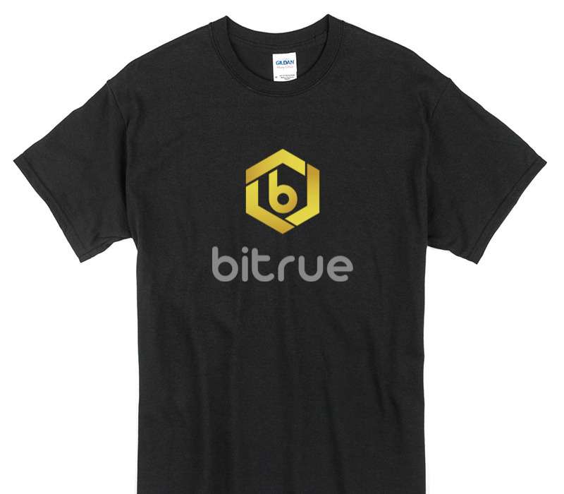 Custom Gildan 100% Cotton Black T-Shirt