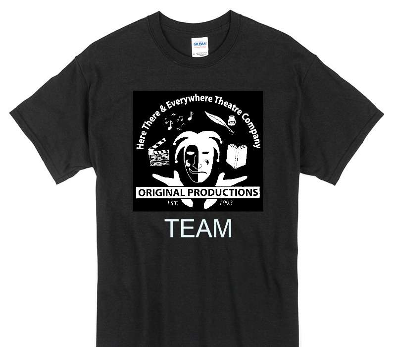 Custom Gildan 100% Cotton Black T-Shirt