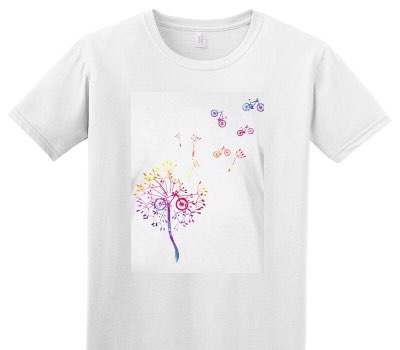 Custom Adult Soft Style 100% Cotton White T-Shirt
