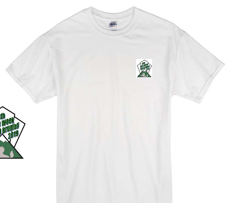 Custom Gildan 100% Cotton White T-Shirt