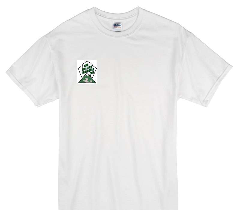 Custom Gildan 100% Cotton White T-Shirt