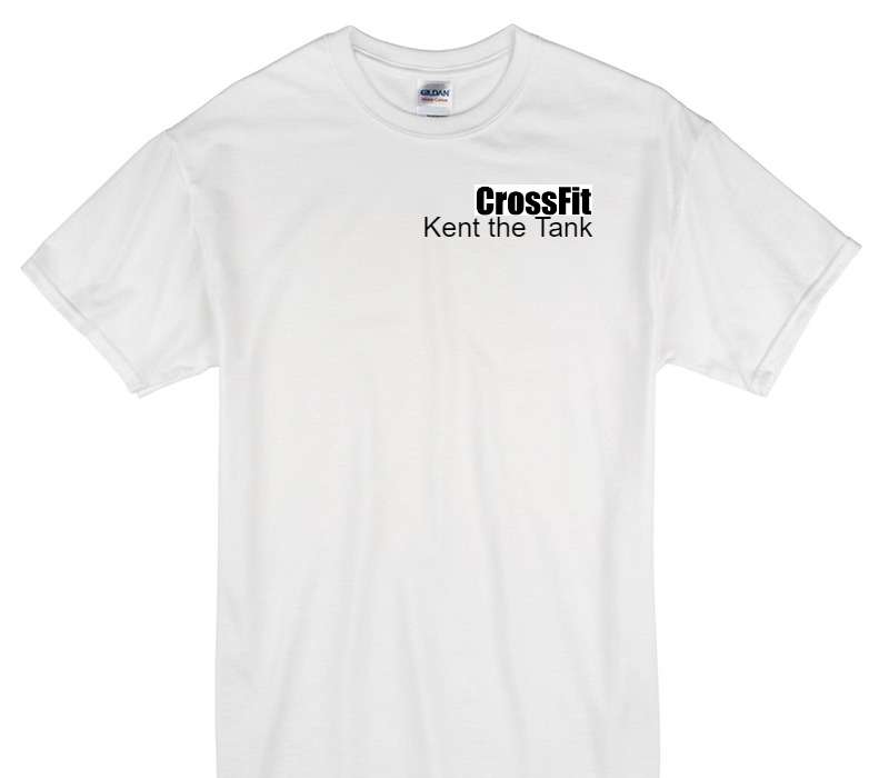 Custom Gildan 100% Cotton White T-Shirt