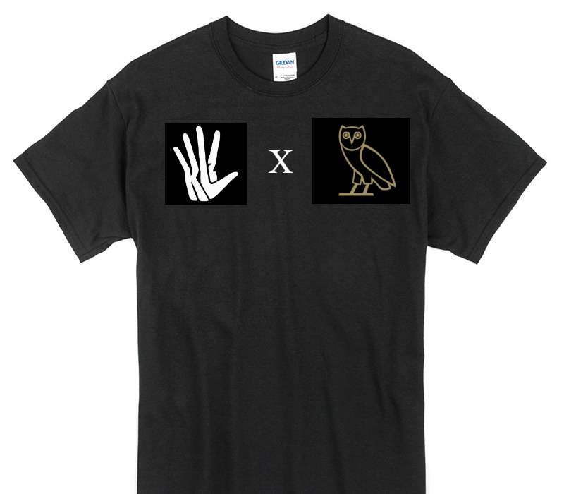 Custom Gildan 100% Cotton Black T-Shirt