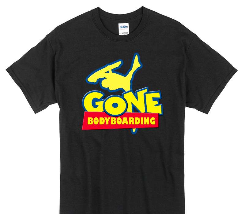 Custom Gildan 100% Cotton Black T-Shirt