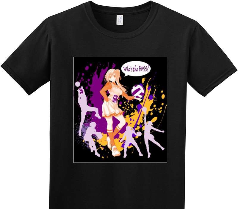 Custom Adult Soft Style 100% Cotton Black T-Shirt