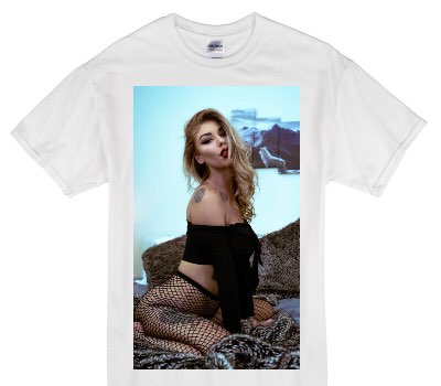 Custom Gildan 100% Cotton White T-Shirt
