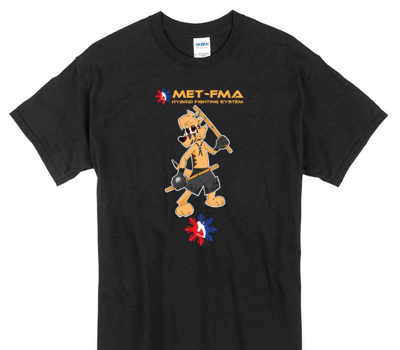 Custom Gildan 100% Cotton Black T-Shirt