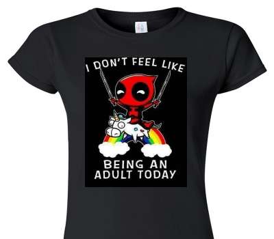 Custom Womens Soft Style 100% Cotton Black T-Shirt