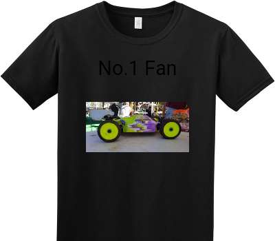 Custom Adult Soft Style 100% Cotton Black T-Shirt