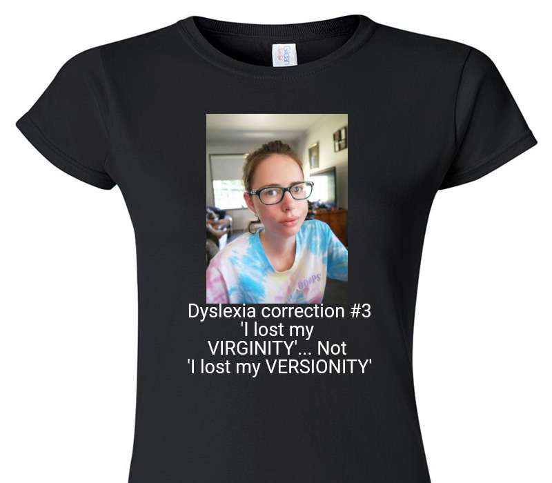 Custom Womens Soft Style 100% Cotton Black T-Shirt