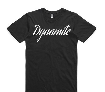 Custom AS Colour 100% Cotton Black T-Shirt