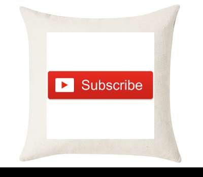 Custom Cushion Cover 50cm x 50 cm Off White
