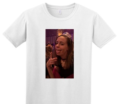 Custom Adult Soft Style 100% Cotton White T-Shirt