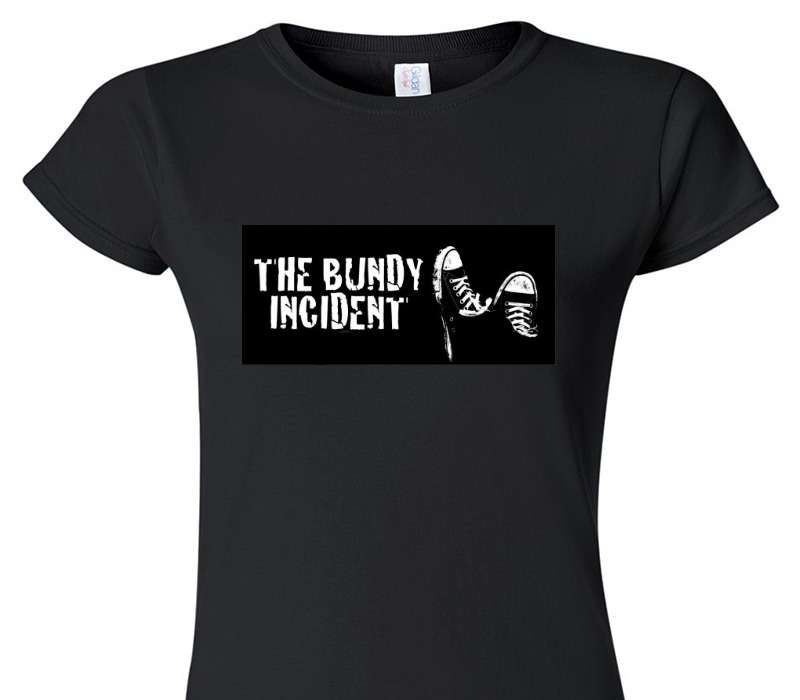 Custom Womens Soft Style 100% Cotton Black T-Shirt