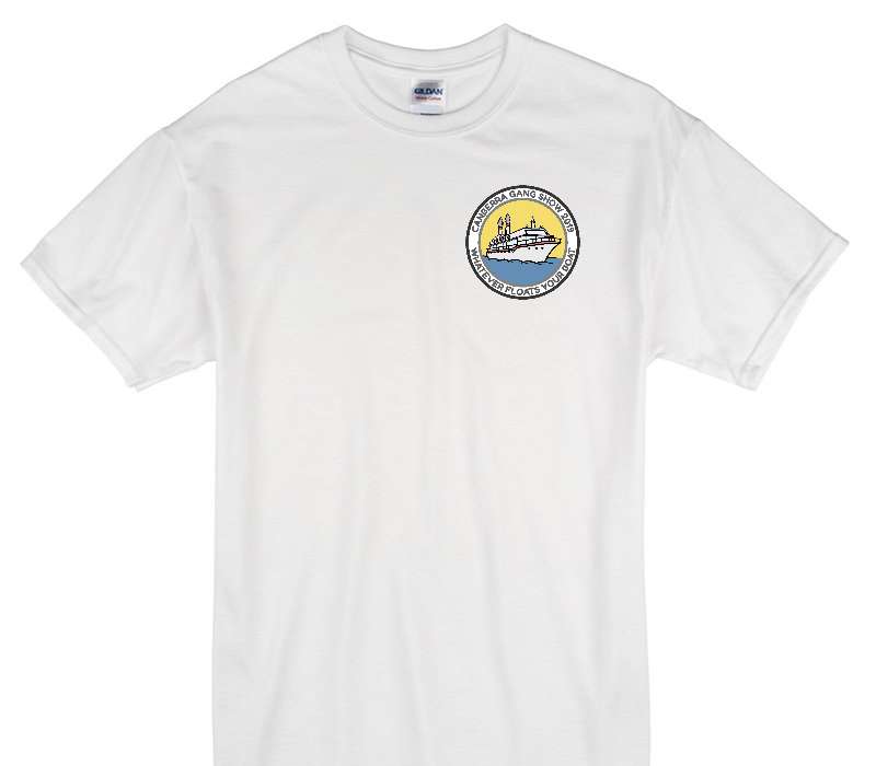 Custom Gildan 100% Cotton White T-Shirt