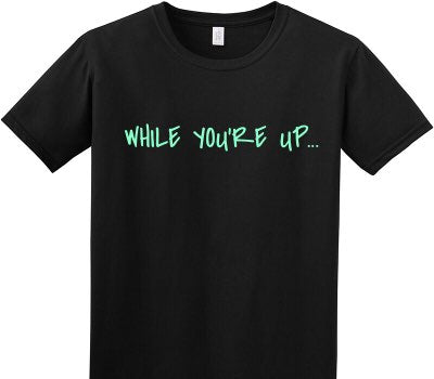Custom Adult Soft Style 100% Cotton Black T-Shirt