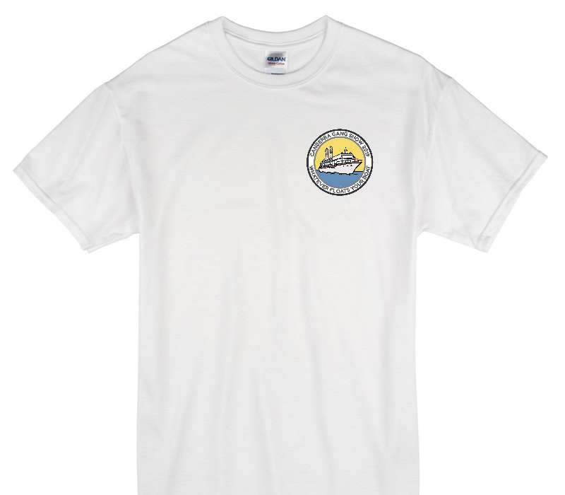 Custom Gildan 100% Cotton White T-Shirt