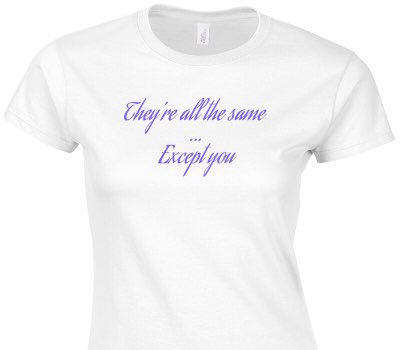 Custom Womens Soft Style 100% Cotton White T-Shirt