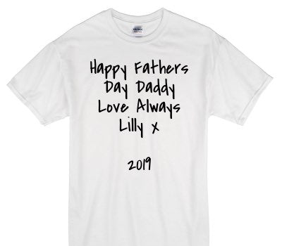 Custom Gildan 100% Cotton White T-Shirt
