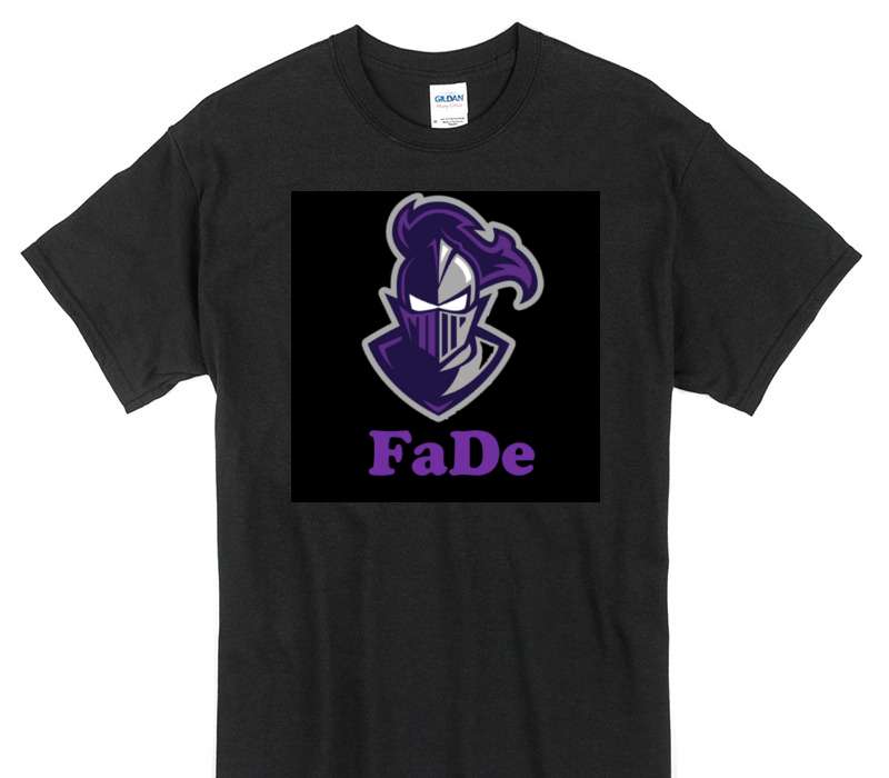 Custom Gildan 100% Cotton Black T-Shirt