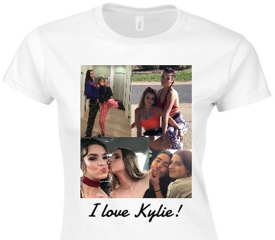 Custom Womens Soft Style 100% Cotton White T-Shirt