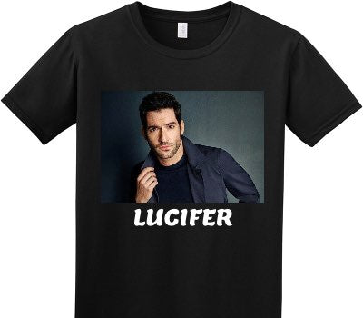 Custom Adult Soft Style 100% Cotton Black T-Shirt