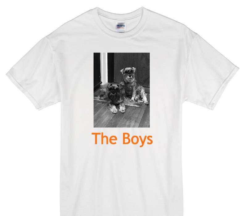 Custom Gildan 100% Cotton White T-Shirt