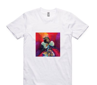 Custom AS Colour 100% Cotton White T-Shirt