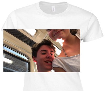 Custom Womens Soft Style 100% Cotton White T-Shirt