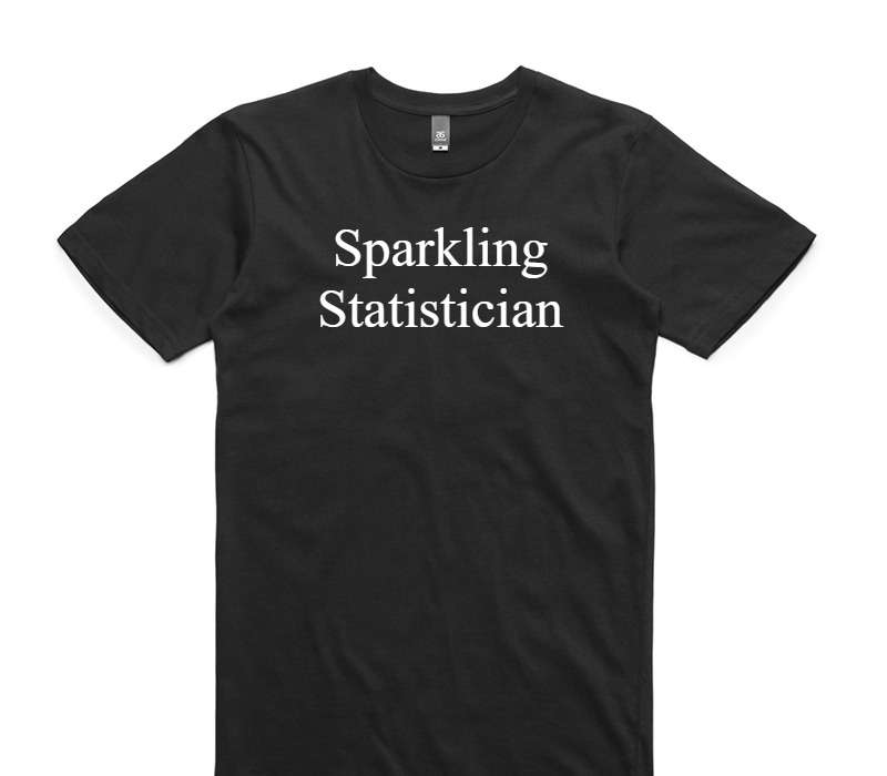 Custom AS Colour 100% Cotton Black T-Shirt