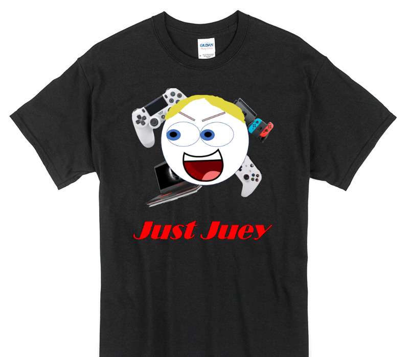 Custom Gildan 100% Cotton Black T-Shirt