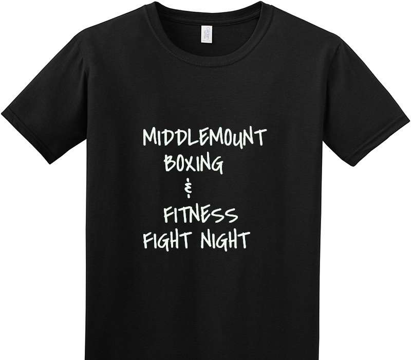 Custom Adult Soft Style 100% Cotton Black T-Shirt