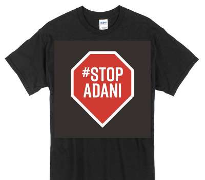 Custom Gildan 100% Cotton Black T-Shirt